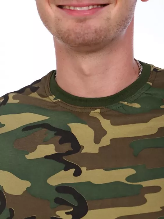 Футболка КМФ зеленый-3