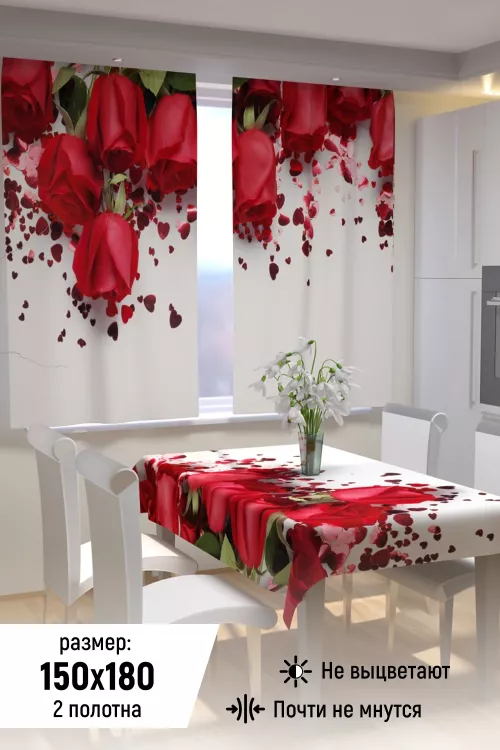 Фотошторы для кухни 10853