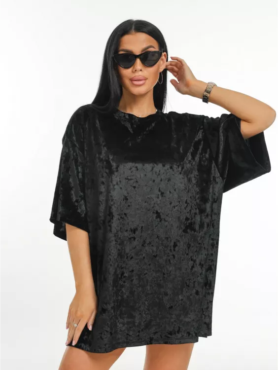 Футболка Марлен черный последний размер