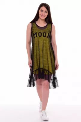 *Платье женское Ф-1-063б (желтый)