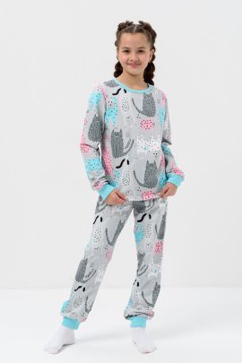 Пижама Счастье начес футер детская