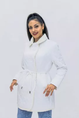 Куртка 326 Тренд Лайт Премиум демисезонная белый последний размер