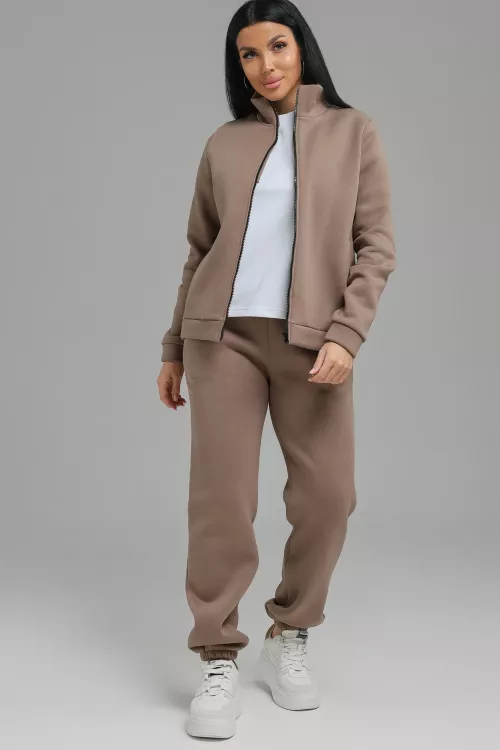 Костюм спортивный 54367 капучино последний размер