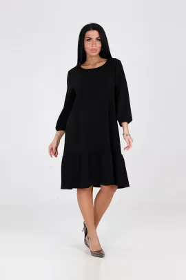 Платье 1811 черный последний размер