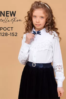 Блузка для девочки Школьница 8