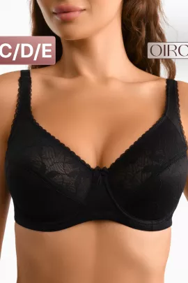 Бюстгальтер OIRO кружевной с мягкой чашей Oleandr 1415013