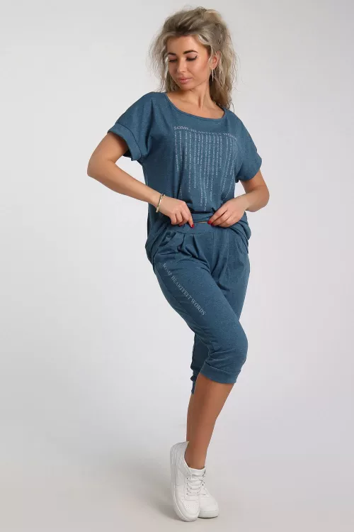 Костюм женский с бриджами 584204