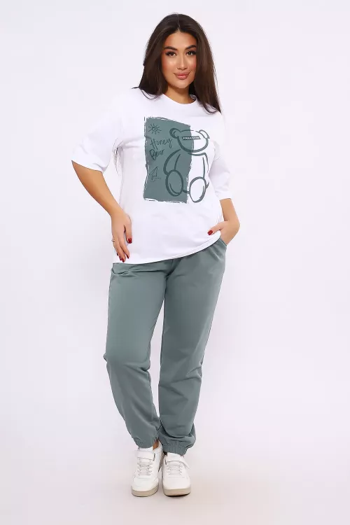 Костюм женский с брюками 831356