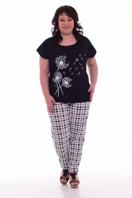 Пижама женская 5-253 (тёмно-синий), Одуванчик шт