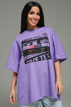 Блум футболка женская (фиолетовый)