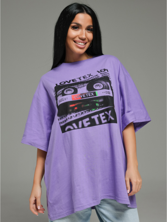 Блум футболка женская (фиолетовый)