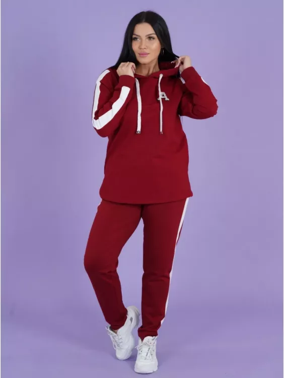 Костюм женский "Шарлотта" бордо