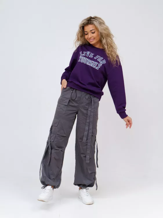 Свитшот Нонс (фиолет)