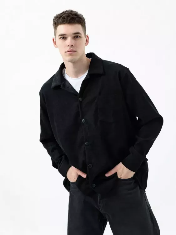 Рубашка мужская вельвет РММ-01