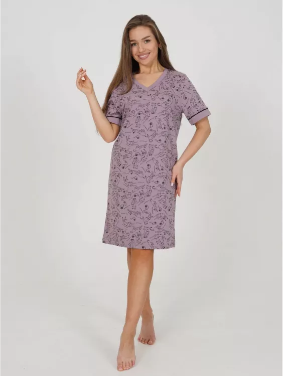 Туника 740645 женская (лиловый)