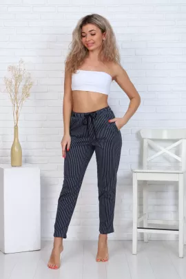 Брюки женские 8-031м (графит) Монстера