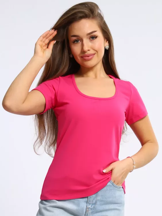 Футболка женская 6-203г (фуксия)