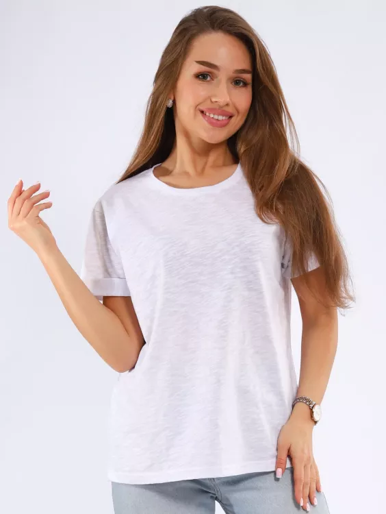 Футболка женская 6-206д (белый)