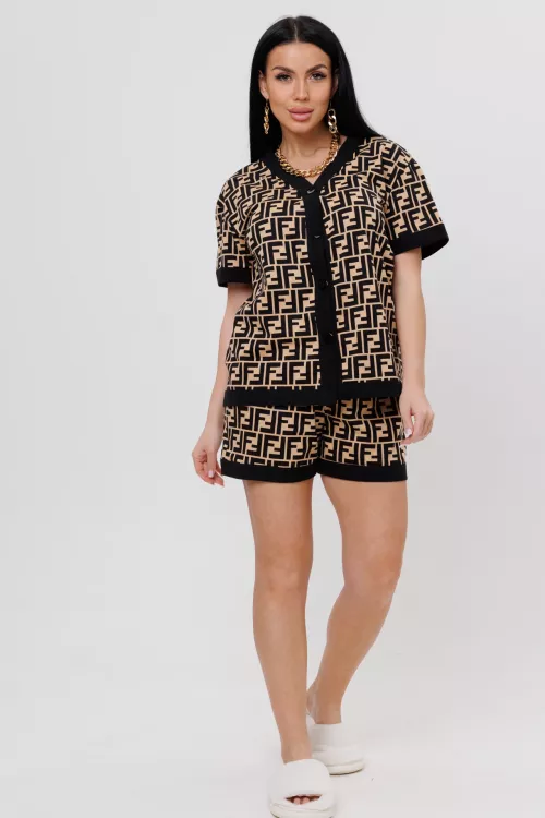 Костюм с шортами женский 424986