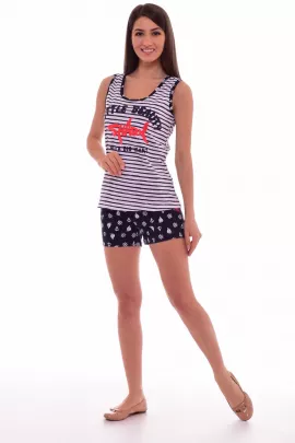 Пижама женская 5-209 (синий)