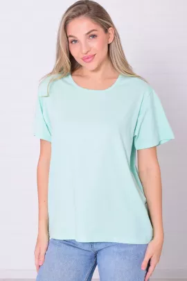 Футболка женская 6-200б (ментол)