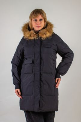 Зимняя парка, натуральный мех арт.620