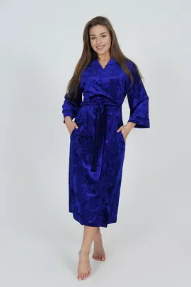 Топаз халат женский (василек)