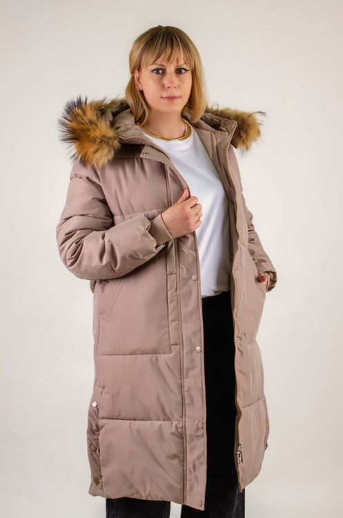 Зимняя парка, натуральный мех арт.623
